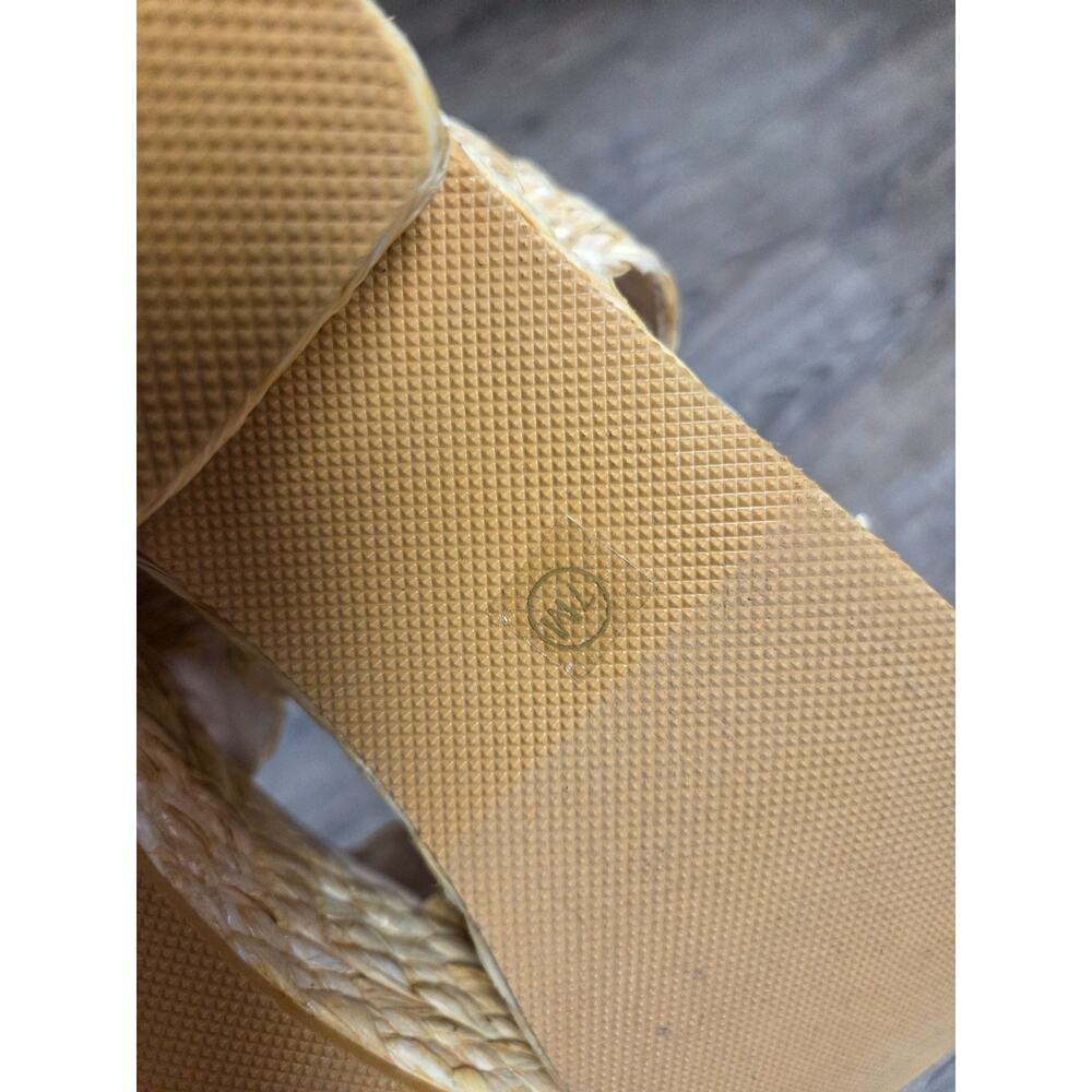 BEACH by Matisse Ocean Ave Platform Block Heels Espadrille Shoes Brown Casual 7M - Picture 7 of 8